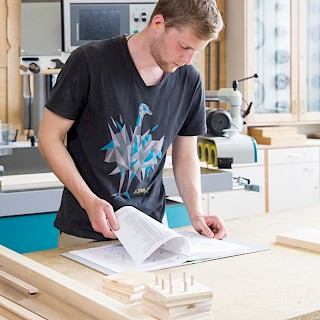 Informationen zur AusbildungBGJ/s Holztechnik und Tischler