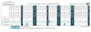 (vorläufiger) Blockplan für das Schuljahr 2025/26